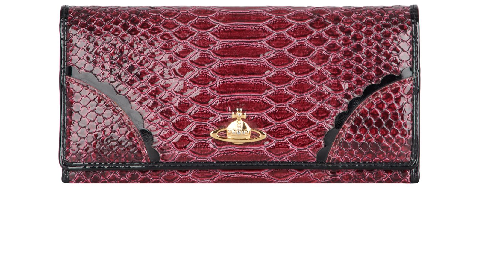 Pre-loved Vivienne Westwood Frilly Snake Wallet - £60